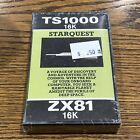 Timex Ts1000 Zx81 Game Tape Version - Nos - Very Rare - Starquest