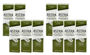 Astra Double Edge Blade (Green) 1000 ct (10 X 100 )- Fast Shipping - Picture 1 of 4