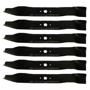 Proven Part Set Of 6 Lawn Mower Deck Blades For 42" For MTD 742-0616 742-04410 - Picture 1 of 6