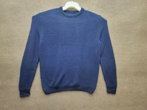 Vintage Ralph Lauren Chaps Sweater Adult L Blue Long Sleeve Pullover 90s Y2K  - Picture 1 of 11