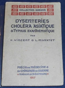 Dysenteries Choléra Asiatique & Typhus Exanthématique- | Très bon état - Picture 1 of 1