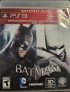 Batman Arkham Asylum & Arkham City Dual Pack Sony Playstation 3 PS3 2013 - Picture 1 of 1