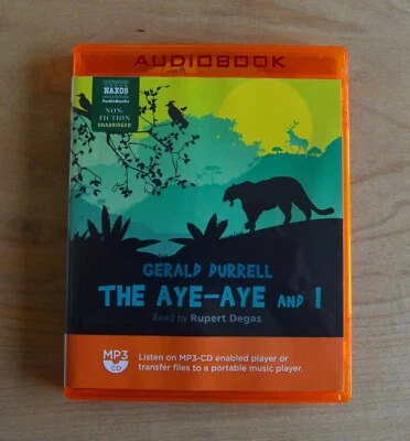 The Aye-Aye and I - Gerald Durrell - Unabridged Audiobook - MP3CD Audio - Image 1 of 2