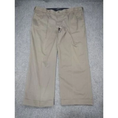 Dockers Relaxed Fit Khaki Chino Pants Men's 42x30 Beige Casual Trousers * - Image 1 of 4