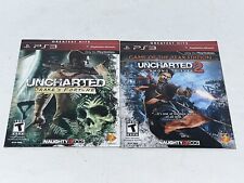 PS3 Uncharted 1 & 2 SEALED Not For Resale 