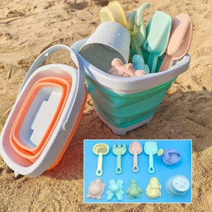 11/5/1 Stück Strand Sand Spiel Wasser Set Faltbarer Eimer Sommer Spielzeug für Kinder Kind - Bild 1 von 17