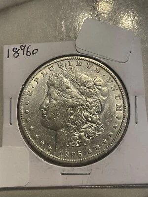 1896 o morgan dollar better grade bargain check ny listings please - Image 1 of 4