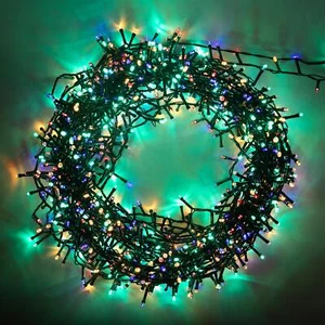 1500LED Compact Christmas Lights Mains String Multifunction Tree Home Xmas Decor - Picture 1 of 11