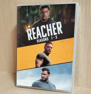 Reacher : The Complete (Season 1 - 3 DVD) 7-Disc Box Set New - Picture 1 of 3
