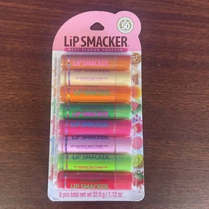 Lip Smacker Original & Best Flavor Forever Lip Balm Party 8 Pack - Picture 1 of 7