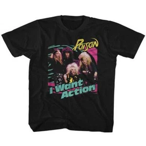 Pre-Sell Poison Music Licensed Youth T-Shirt - Picture 1 of 1