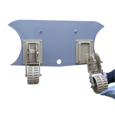 MIDMARINE UK Abnehmbare Beiboot Start Räder, Faltbar Boot Beiboot Aufblasbar Rippen Räder