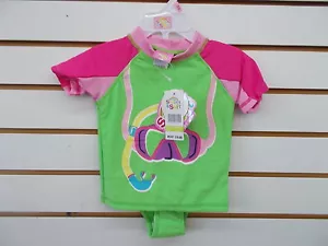 , Traje de baño máscara de buceo dulce y suave para niñas $30 2 piezas tallas 12 millones. & 24Mth. - Imagen 1 de 6