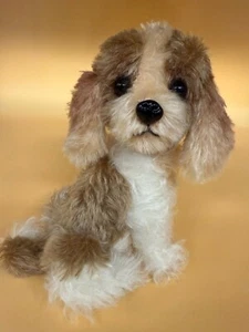 OOAK Mohair Artist Puppy Dog Daisy 10" Soft Sculpture by Bramber Bears - Picture 1 of 15