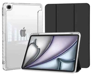 Durchsichtige Hülle Cover für Apple iPad Air, Pro, Mini iPad M1 M2 M3 M4 12.9 13 9 11 - Bild 1 von 11