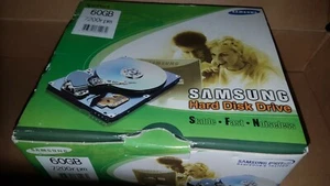SAMSUNG SPINPOINT SP6003H P40 60GB 7200RPM IDE 3.5" ATA100 HARD DRIVE retail kit - Picture 1 of 12