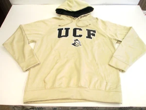 Colosseum UCF Golden Knights Men's Large Pullover Drawstring Hoodie Sewn Logo - Picture 1 of 12
