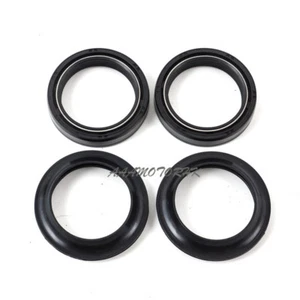 Fork Seals Oil Dust Seal For Kawasaki Ninja ZX-10R ZX10R 2006 2007 - Picture 1 of 5