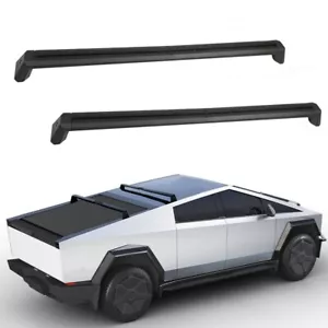Barra transversal ajustable de 2 piezas para Tesla Cybertruck 2024 2025 - Imagen 1 de 10