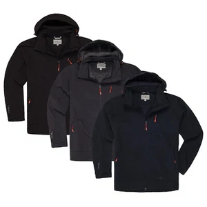 Giacca softshell da uomo outdoor giacca a vento giacca da mezza stagione taglie forti 3XL - 14XL - Foto 1 di 1
