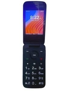 TracFone TCL Flip 2, 16GB Device Storage, Black - (Locked to TracFone) - Picture 1 of 7