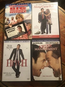 Comedy Movie Lot DVD’s Big Mommas House Hitch Anger Management Along Came Polly - Picture 1 of 2
