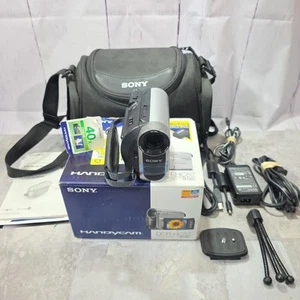 Sony DCR-HC52 MiniDv Mini Dv Camera Stereo Camcorder Player Video Transfer Ghost - Picture 1 of 19
