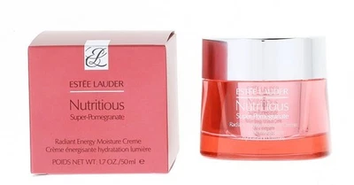 Crema hidratante energética radiante súper granada nutritiva Estee Lauder 1,7 oz Foto 1 de 2