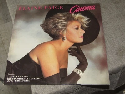Elaine Paige Cinema 12 inch Vinyl LP K-Tel 1984 Record NE 1282 VGC 5012206128216 - Image 1 of 4