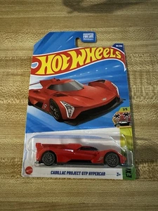 2025 Hot Wheels HW Exotics Cadillac Project GTP Hypercar Rosso 99/250 - Foto 1 di 3