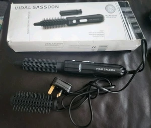 Vidal Sassoon Hot Air Styler 200W Tangle Free Hair Curler Brush 19& 25mm, 200W - Picture 1 of 14