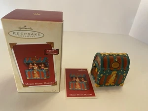 NEU 2002 Hallmark Andenken Frohe Musikmacher Weihnachtsschmuck Aufziehgeräusche - Bild 1 von 10