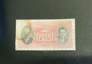 Inauguration Ticket Stub For Jan. 21, 1957 - Picture 1 of 2