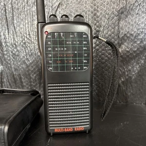 Vintage WIELOPASMOWE RADIO RĘCZNE CB TV1 FM przenośne - Zdjęcie 1 z 12