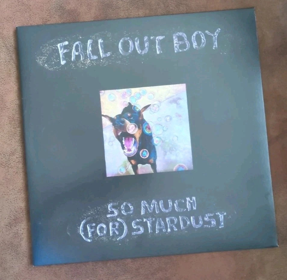 Fall Out Boy Vinyl NEVER PLAYED So Much (For) Stardust Target Gold Pressing - Image 1 of 4