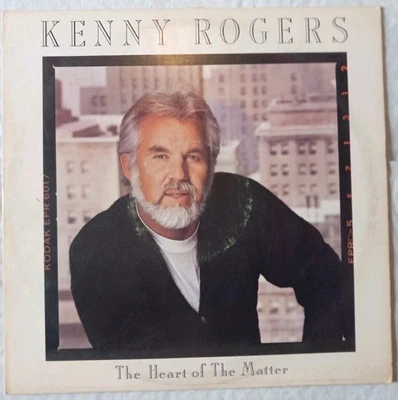 🎙 🎵 Kenny Rogers The Heart of the Matter 1985 Vinyl Record LP Collectable Rare - Image 1 of 4