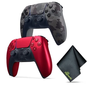Sony PS5 DualSense Wireless Controller V2 (2024) Volcanic Red + Grey Camo - Picture 1 of 6