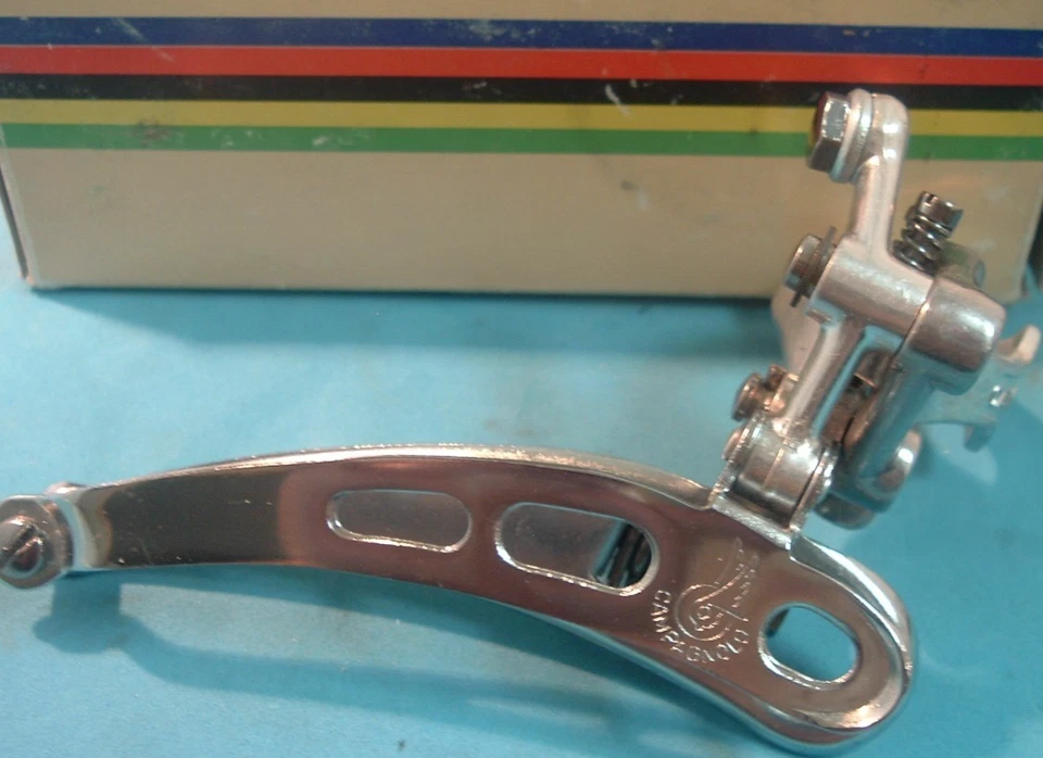 Campagnolo 1980s Record 3 Hole Front Derailleur Clamp Style