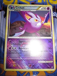 POKEMON NEUF PROMO LEAGUE LIGUE CROBAT 110HP REVERSE HOLO FOIL 14/95 RARE - Picture 1 of 1