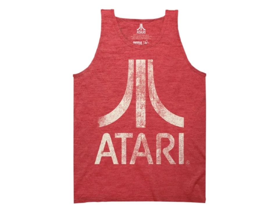 Regata masculina vermelha videogame Atari NOVA - Imagem 1 de 1