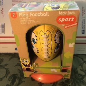 SpongeBob Squarepants Flag Football Game Nickelodeon 2008 New in Box