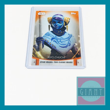 2020 Topps Women of Star Wars Orange Parallel Chuchi Clone Wars Card Single