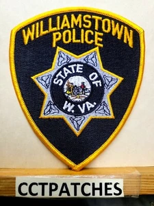 WILLIAMSTOWN, WEST VIRGINIA POLICE SHOULDER PATCH WV - Picture 1 of 2