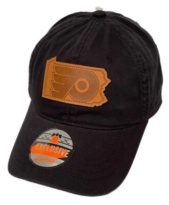 Zephyr NHL Philadelphia Flyers "Patched” Washed Unstructured Curved Bill Hat NWT - Image 1 of 4
