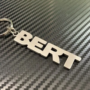 BERT Llavero Llavero Acero Inoxidable Nombre Regalo - Imagen 1 de 1