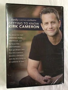 Getting to Know Kirk Cameron FAMILY CHRISTIAN EXCLUSIVE DVD BRAND NEW SEALED - Imagen 1 de 3