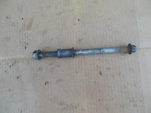 2008 Honda CRF80F Dirt Bike front wheel axle with spacer - Picture 1 of 5