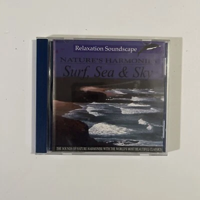 Surf, Sea & Sky, Nature's Harmonies - CD- Relaxaton Soundscape - Image 1 of 4