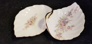 Lefton 2 Abschnitt Geteilte Schale #7050 - Bild 1 von 5