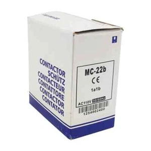 NEW MC-22b contactor 120V coil AC 22A 1NO1NC same as LS IS MC contactor - Picture 1 of 3